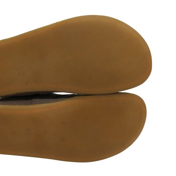 ANYA'S SHOP Women's Rosa Zipper Boots in Taupe Nubuck Size 40 Barefoot Booties - Picture 7 of 8